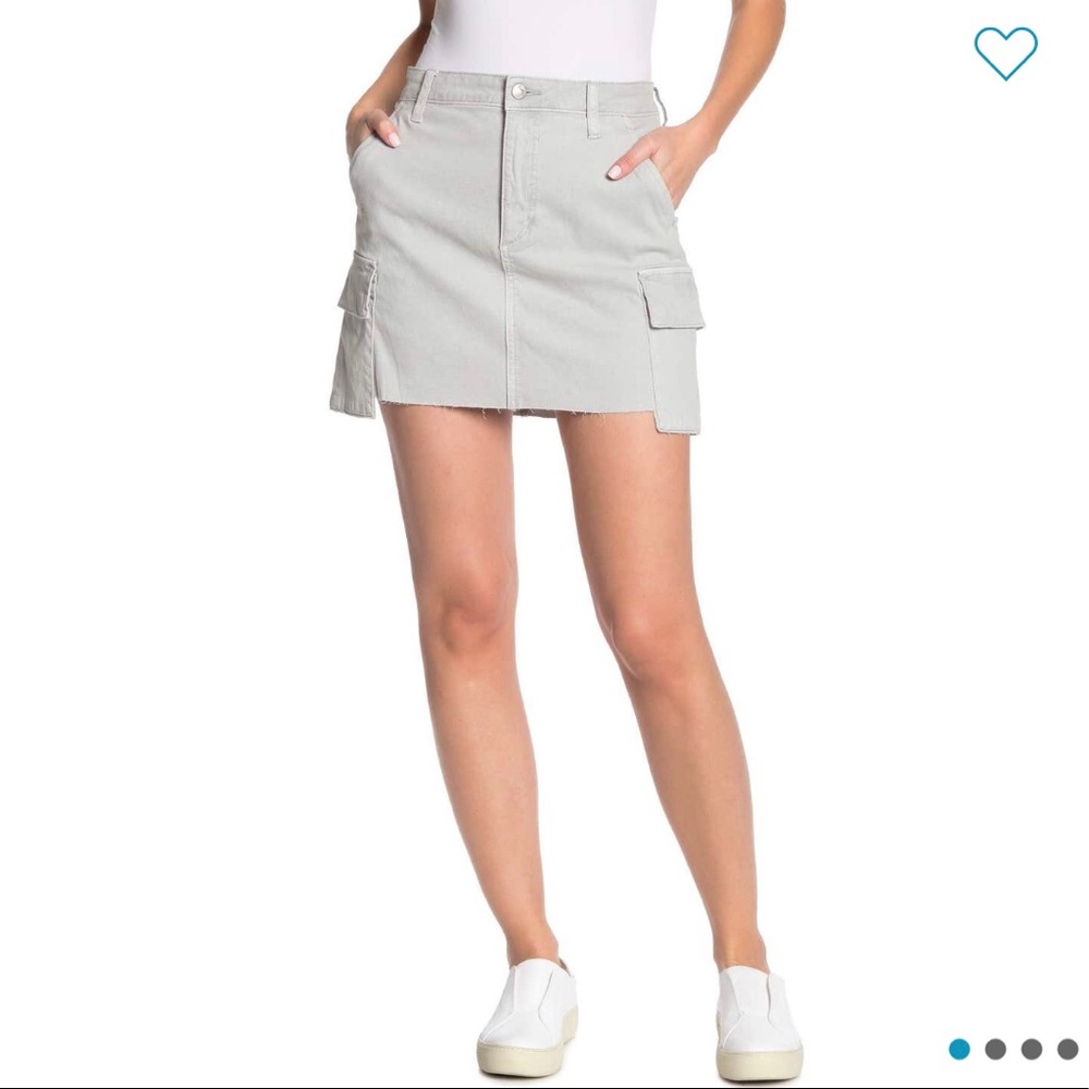 Joe’s Jeans - Army Denim Mini Skirt - Picture 1 of 4